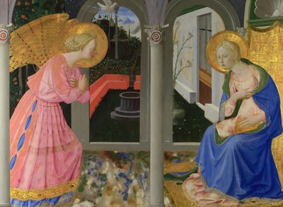 The Annunciation by Zanobi Strozzi