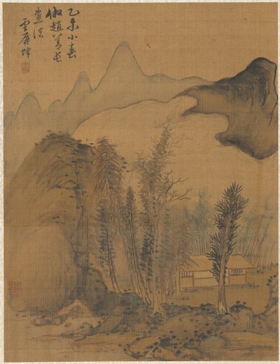 Landscape in the Style of Chao Yuan by Zhai Dakun