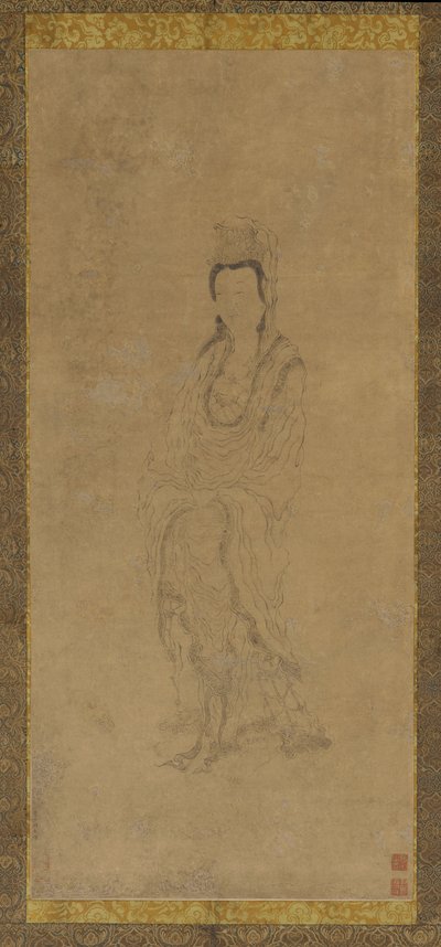 Standing Guanyin by Zhang Hong