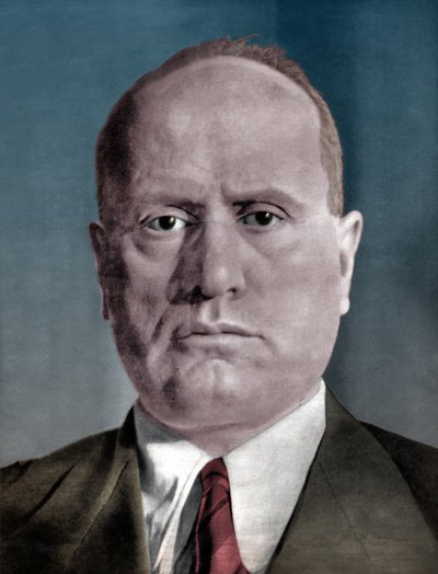 Benito Mussolini by . .