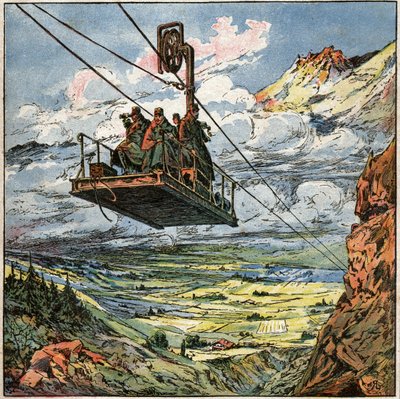 Cable Car of the Italian Army by . .