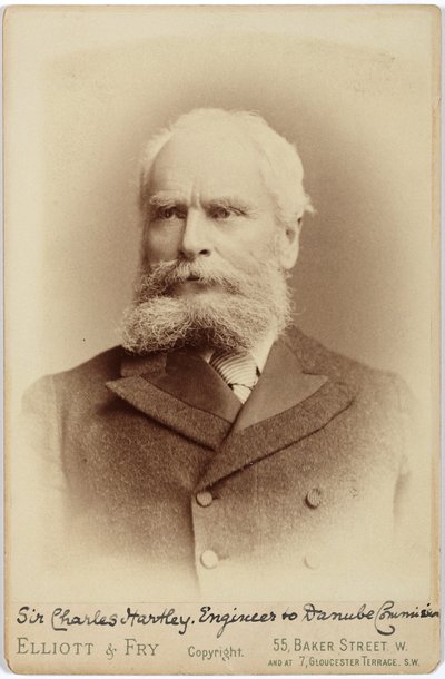 Charles A Hartley, British Engineer by Frederick (attr. to) Barnard