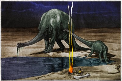 Dinosaurs in Africa by . .