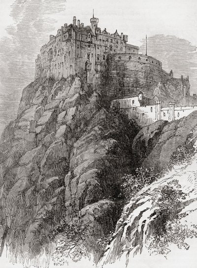 Edinburgh Castle, Castle Rock, Edinburgh, Scotland by . .