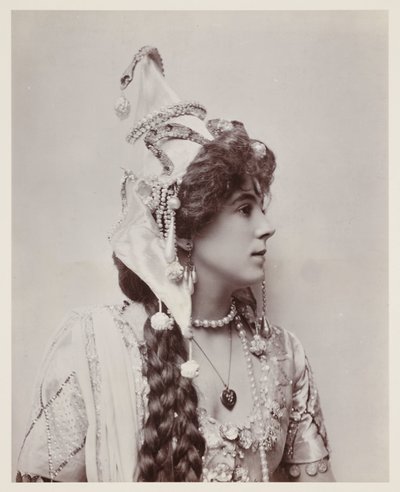 Edwardian Portrait, Woman in Exotic Costume by John Pardon