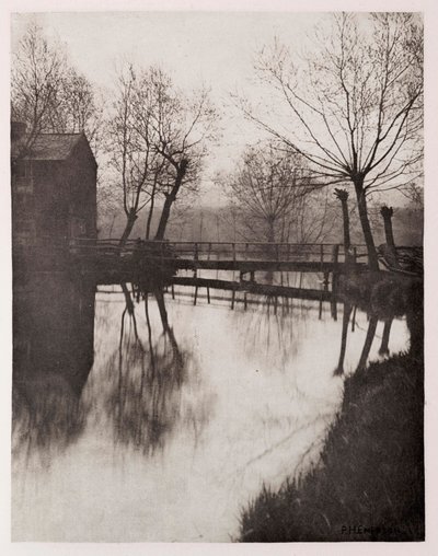 Footbridge Near Chingford by Frederick (attr. to) Barnard