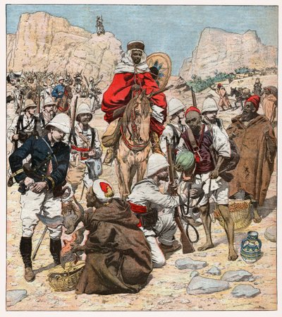 French Soldiers in Morocco by . .