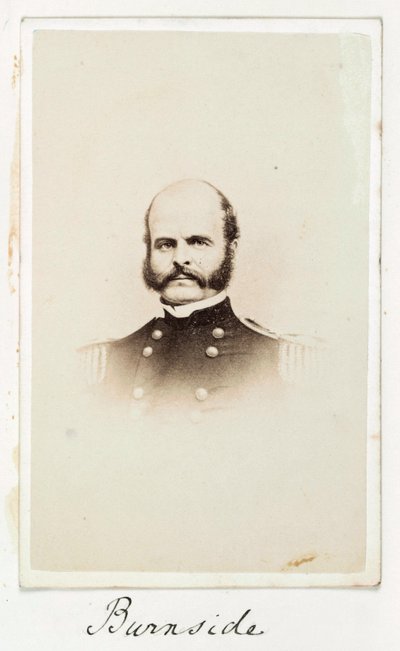 General Burnside, c 1863 by Frederick (attr. to) Barnard