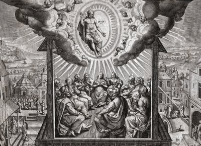 Jesus Christ and the Apostles by . .