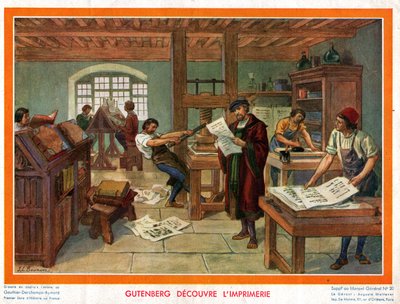 Johannes Gutenberg by John Pardon