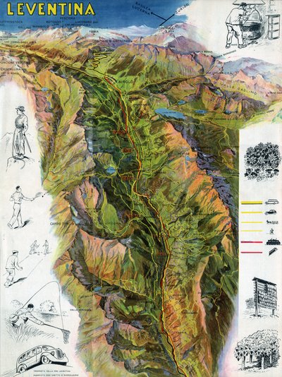 Leventine Valley, ca 1930-1940 by . .