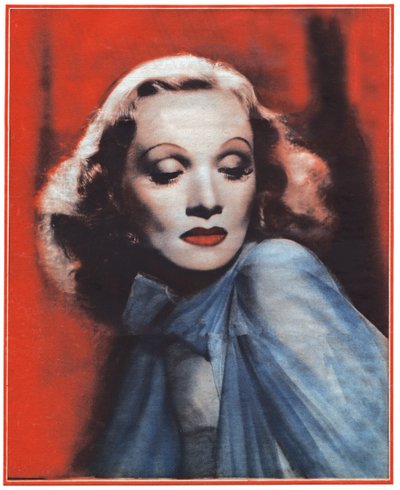 Marlene Dietrich by . .