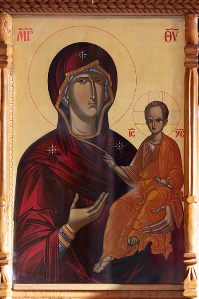 Monastery (Pangarati Manastirea), The Old Church, Interior by . .