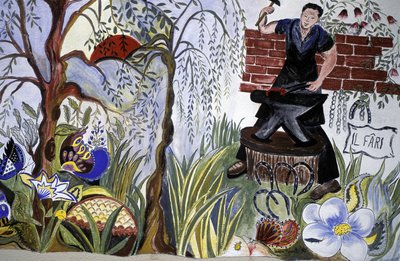Murals, Bordano, Friuli Venezia-Giulia, Italy by Henry Charles Fehr