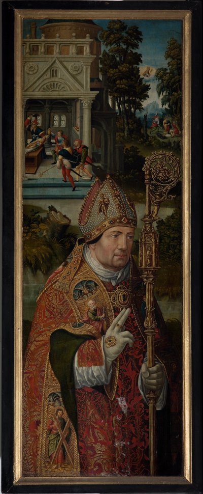 Parish Church (Église Saint-Quentin). Triptych. by . .