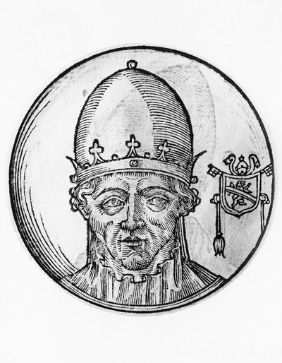 Portrait of Saint Celestine V (Pietro Angelerio) by William Walcutt