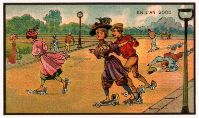 Roller skates by . .
