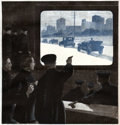 Policemen Shooting Training by Ferdinand Georg Waldmuller