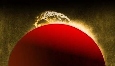 Solar Eruption Photographed in 1929 by . .