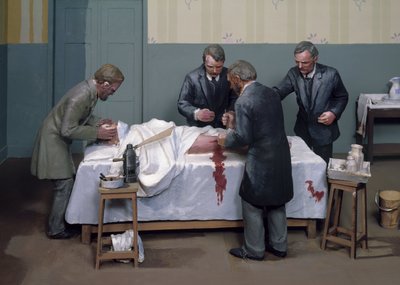 An antiseptic operation by Ferdinand Georg Waldmuller