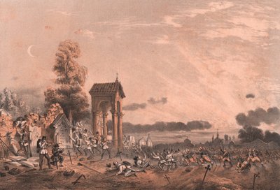 Taking of Magenta cemetery, Lombardy by William Walcutt