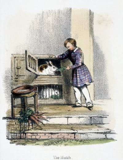 The Hutch, c. 1845 by Frederick (attr. to) Barnard