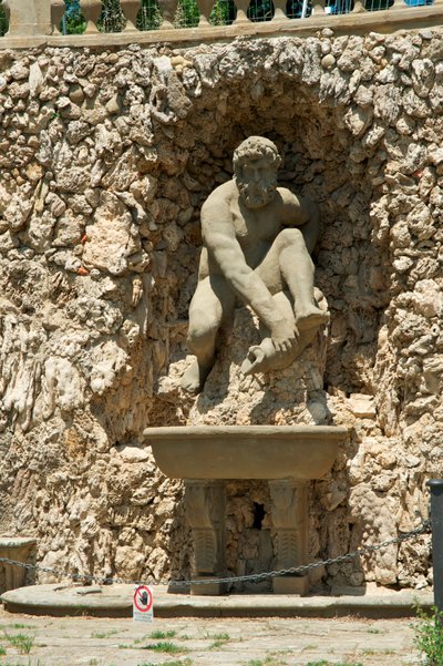 The Mugnone Fountain by Hippolyte Lalaise Devéria