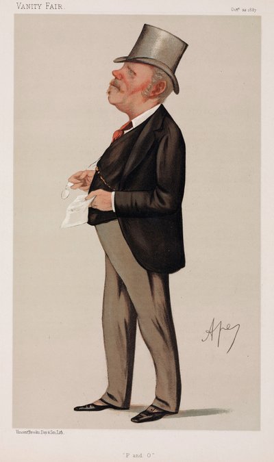 Thomas Sutherland, British Shipping Magnate by Henry Charles Fehr