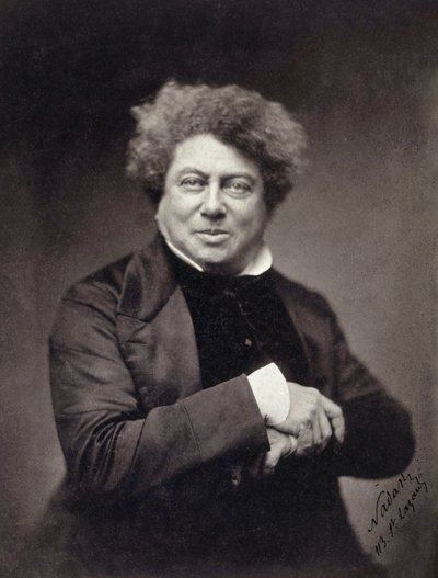 Alexander Dumas père by Nadar