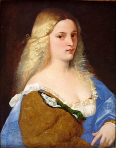Violante (The Beautiful Cat) by Titian