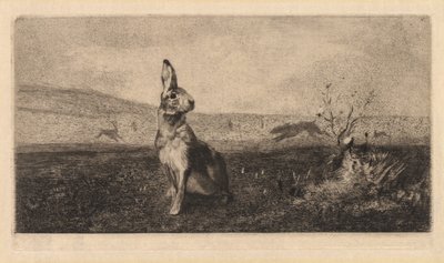 The Hare by after Albert de Balleroy