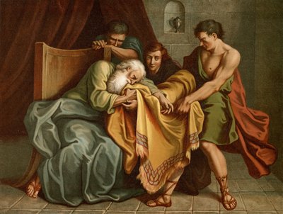 The Bloody Coat of Joseph by after Antoine Coypel