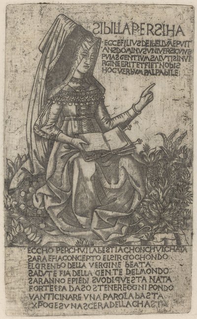 Persian Sibyl by after Baccio Baldini