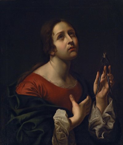 Saint Apollonia by after Carlo Dolci