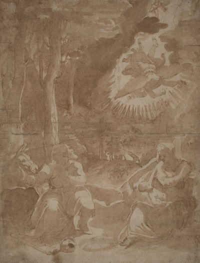 Rest on the Flight into Egypt by after Girolamo Muziano
