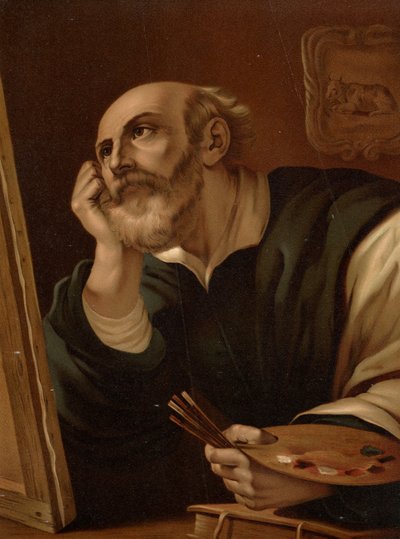 The Evangelist Luke by after Guercino