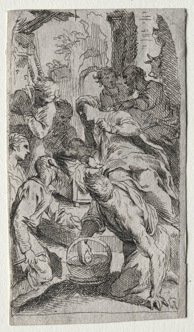 The Nativity by after Jacopo Palma il Giovane