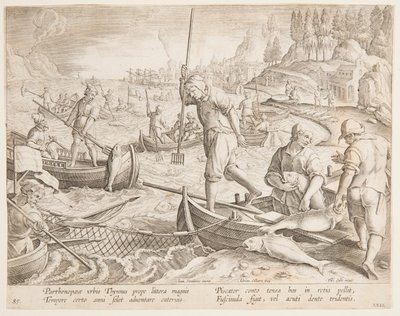 Tuna Fishing by after Jan van der Straet, called Stradanus