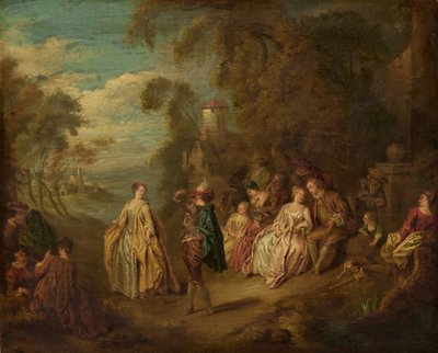 Fête Champêtre by after Jean Baptiste Joseph Pater