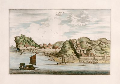 Hukoen by after Johannes Nieuhof