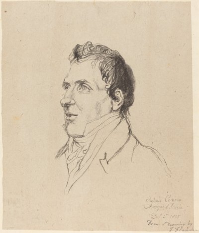 Antonio Canova by after John Flaxman