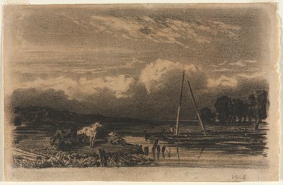 English View, after Jules Dupré by after Jules Dupré