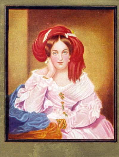 Melanie Zichy von Metternich by after Moritz Michael Daffinger