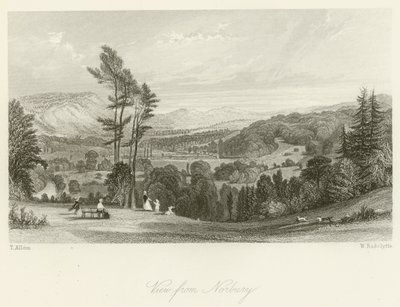 View from Norbury by after Thomas Allom