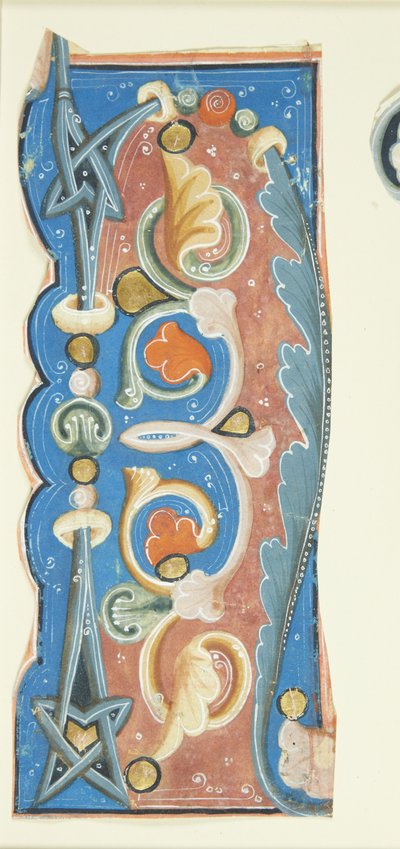 Ornamented Initial H by after Ubekendt
