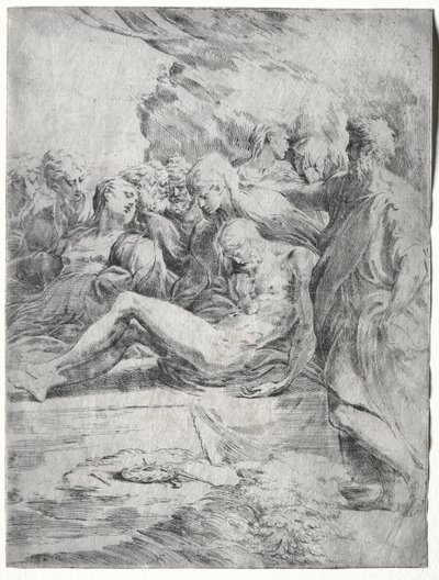 The Entombment by attributed to Asteas