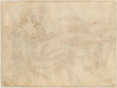 Kneeling Woman by called Bertoia Jacopo Zanguidi
