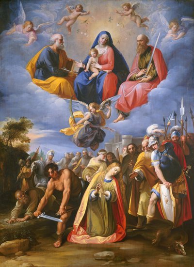 Martyrdom of Saint Margaret by called Cavaliere d