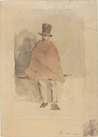 The Man in the Tall Hat by Édouard Manet