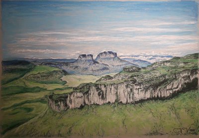 The Great Savannah, Venezuela by miguelmendez_art.ve